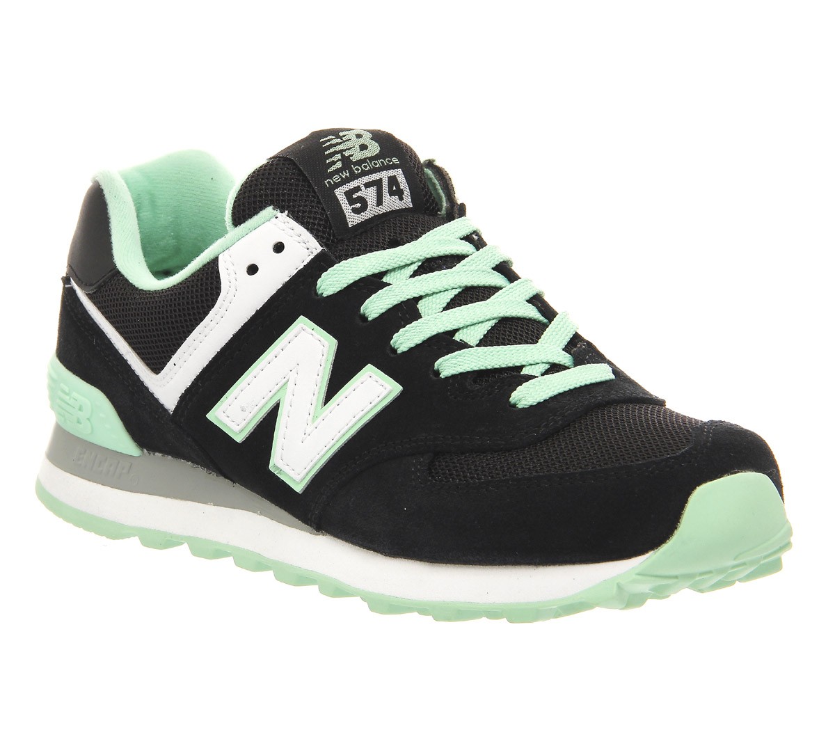 new balance noir vert